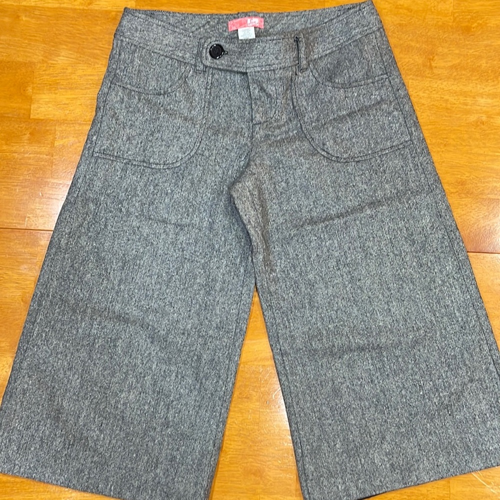 Lux wool gaucho style capri